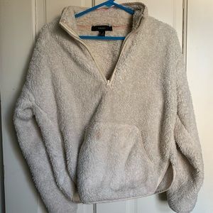 Creme Sherpa Pullover